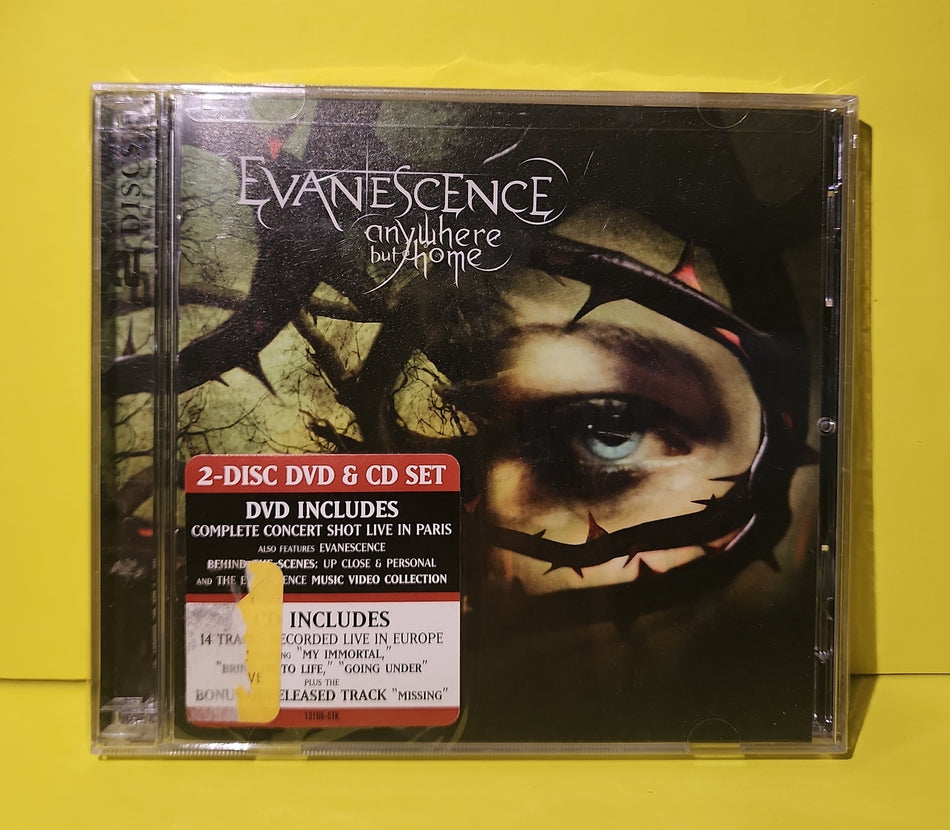 Evanescence - Anywhere But Home / DVD & CD Set - 2004 - 60150-13106-2 New - Sealed - CDs