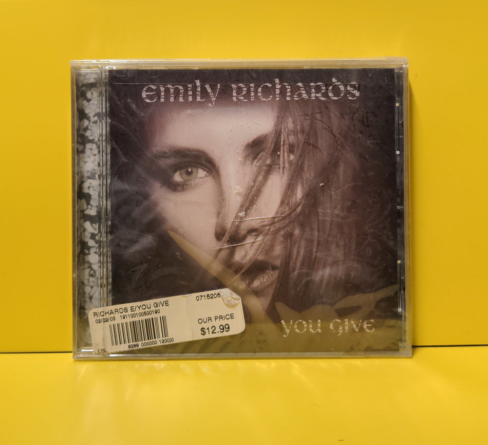 Emily Richards  - You Give - 1999 - 6-00997-43412 New - Sealed - CDs