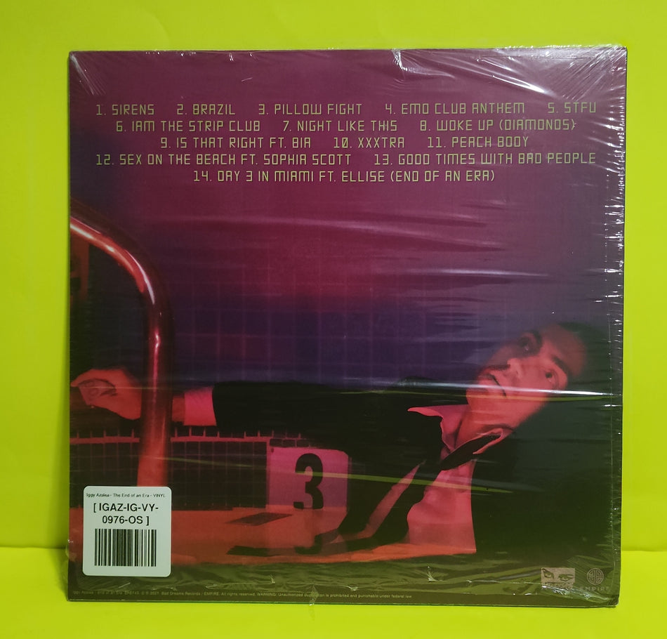 Iggy Azalea - The End ot an Era - 2021 - ERE743 New - Sealed - Vinyl