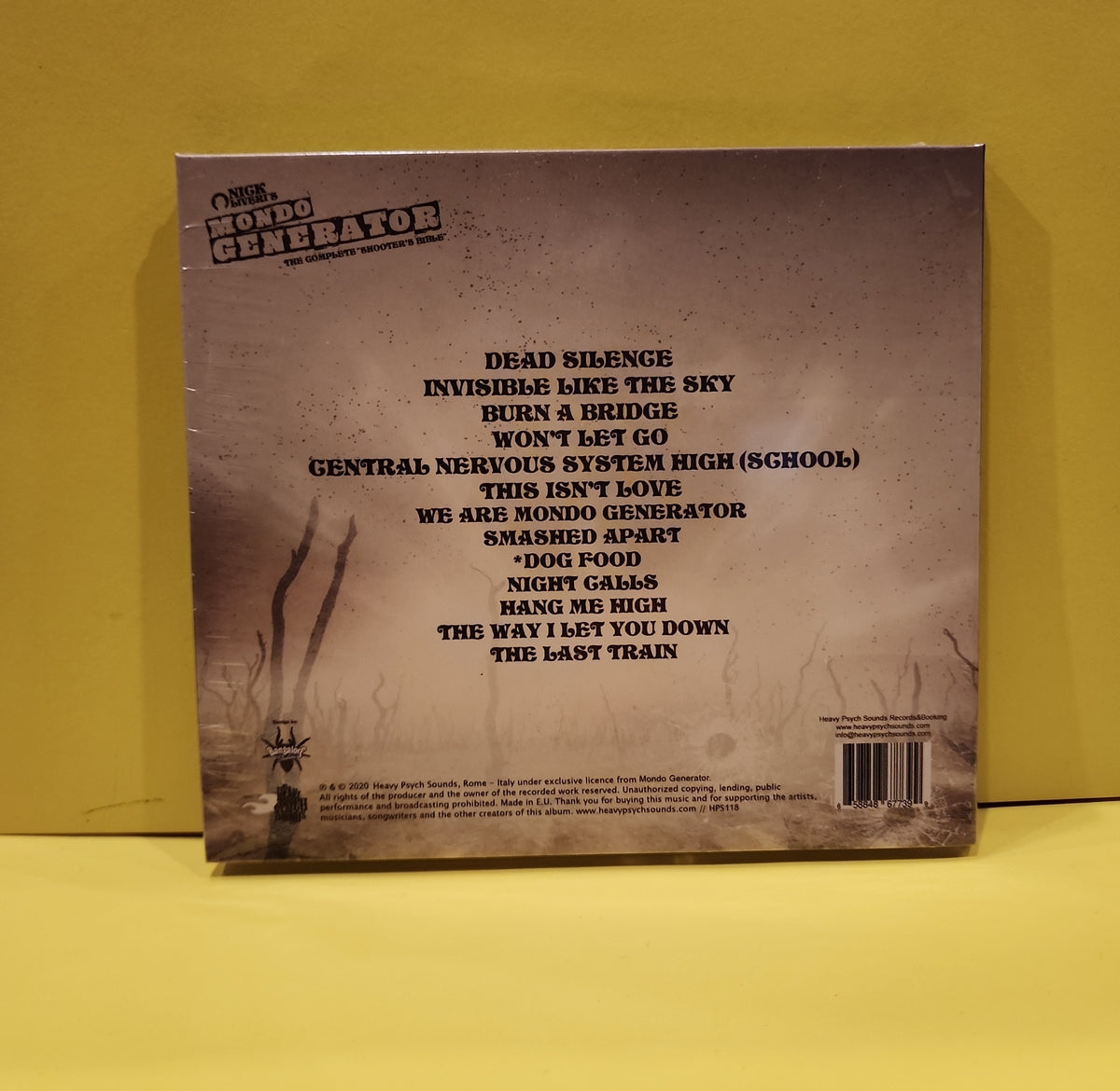 Nick Oliveri's Mondo Generator - Shooters Bible - 2020 - HPS 118 New - Sealed - CDs