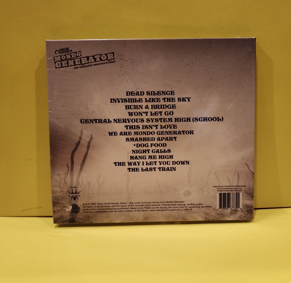 Nick Oliveri's Mondo Generator - Shooters Bible - 2020 - HPS 118 New - Sealed - CDs