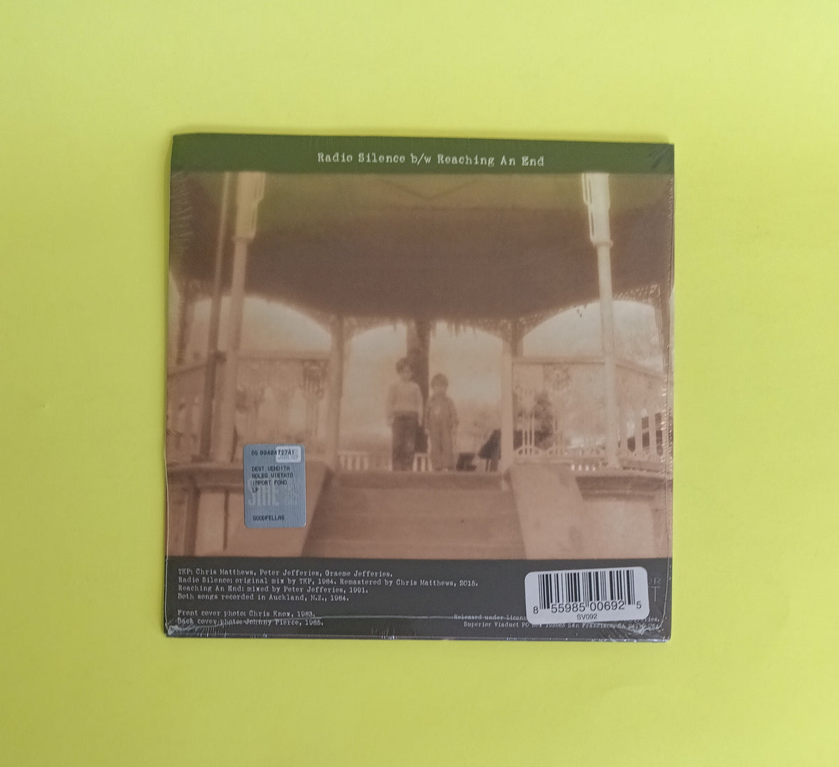 This Kind Of Punishment - Radio Silence / Reaching an End (Limited Color 7") - 2016 - SV092 New - Sealed - Vinyl