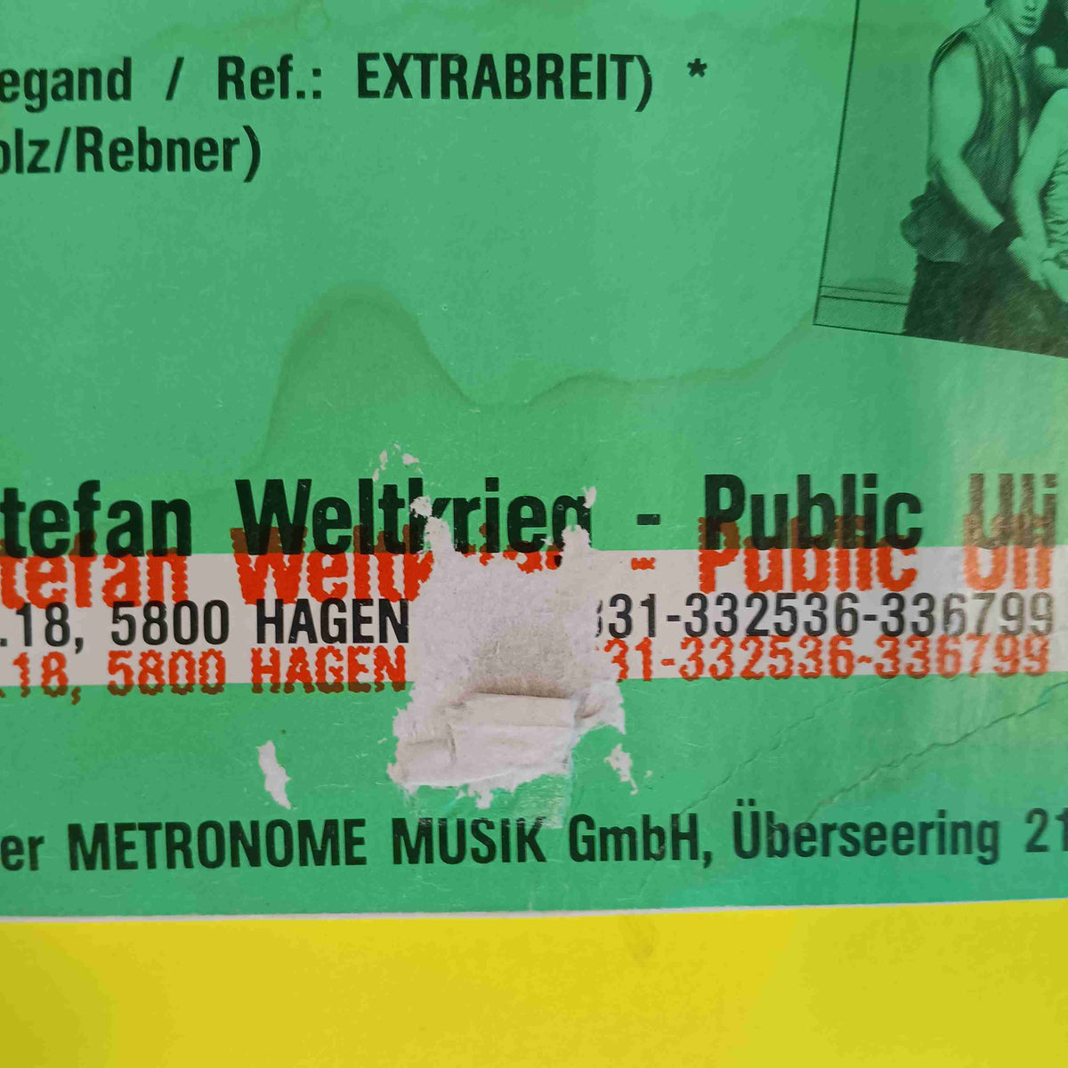 Extrabreit - Welch Ein Land Was Fur Manner AUTOGRAPHED - 1981 - 0060.431 Used - VG+ - Vinyl
