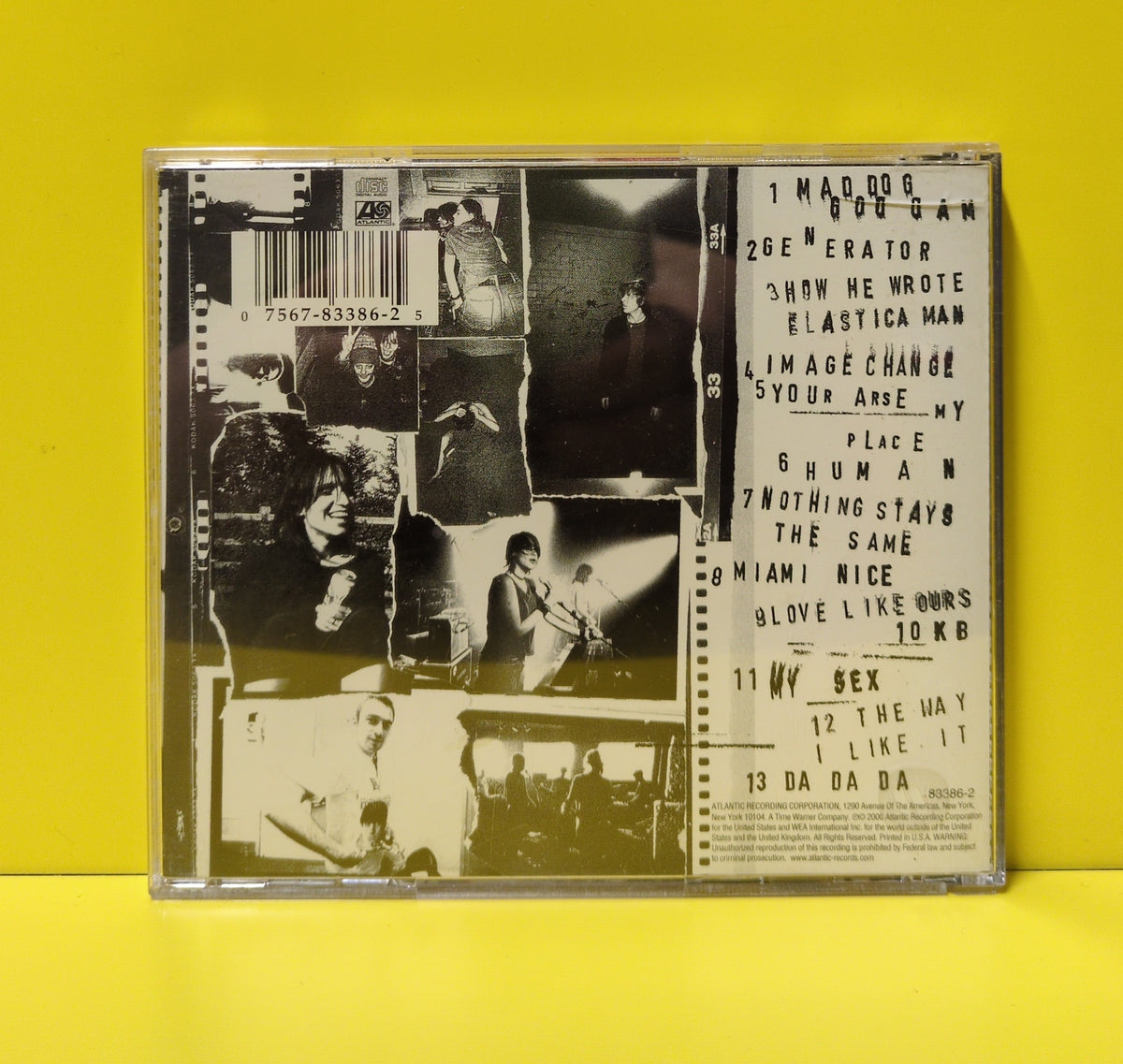 Elastica - The Menace - 2000 - 83386-2 Used - EX - CDs