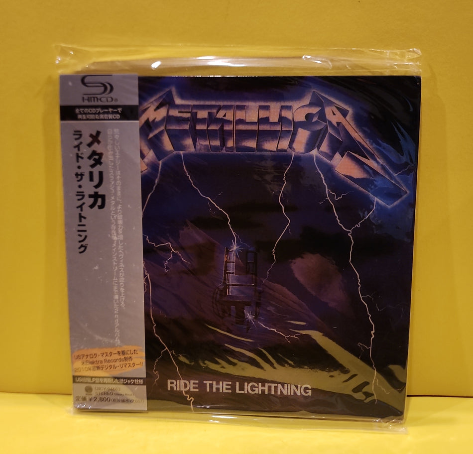 Metallica  - Ride The Lightning - 2010 - UICY-94664 New - Sealed - CDs