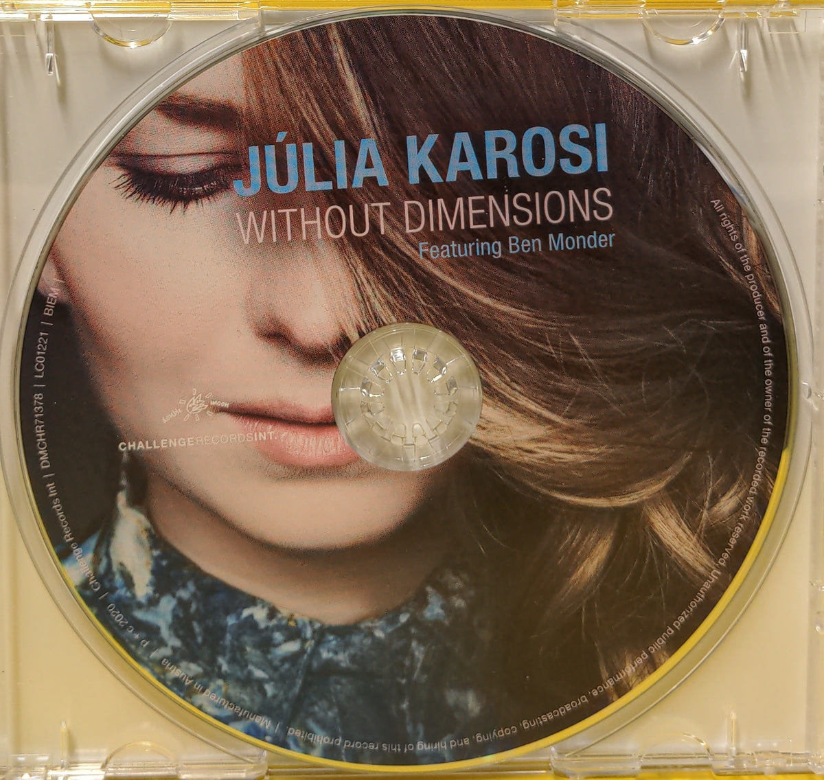 Júlia Karosi Featuring  Ben Monder - Without Dimension - 2020 - DMCHR 71378 Used - EX - CDs