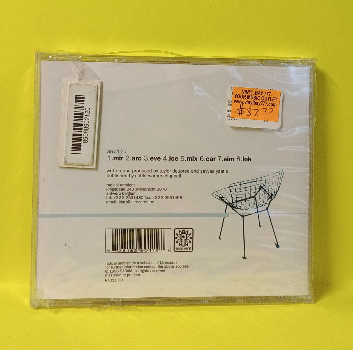 Arc - 12k - 1996 - RA011CD New - Sealed - CDs