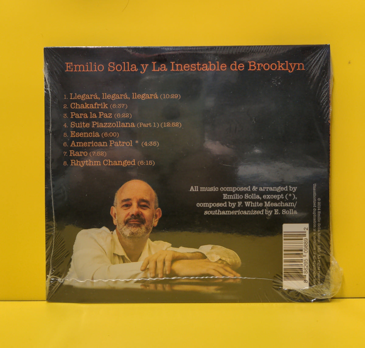 Emilio Solla Y La Inestable de Brooklyn - Second Half - 2014 - New - Sealed - CDs