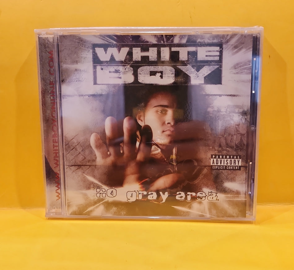 White Boy - No Gray Area - 2004 - ICR 6448 New - Sealed - CDs