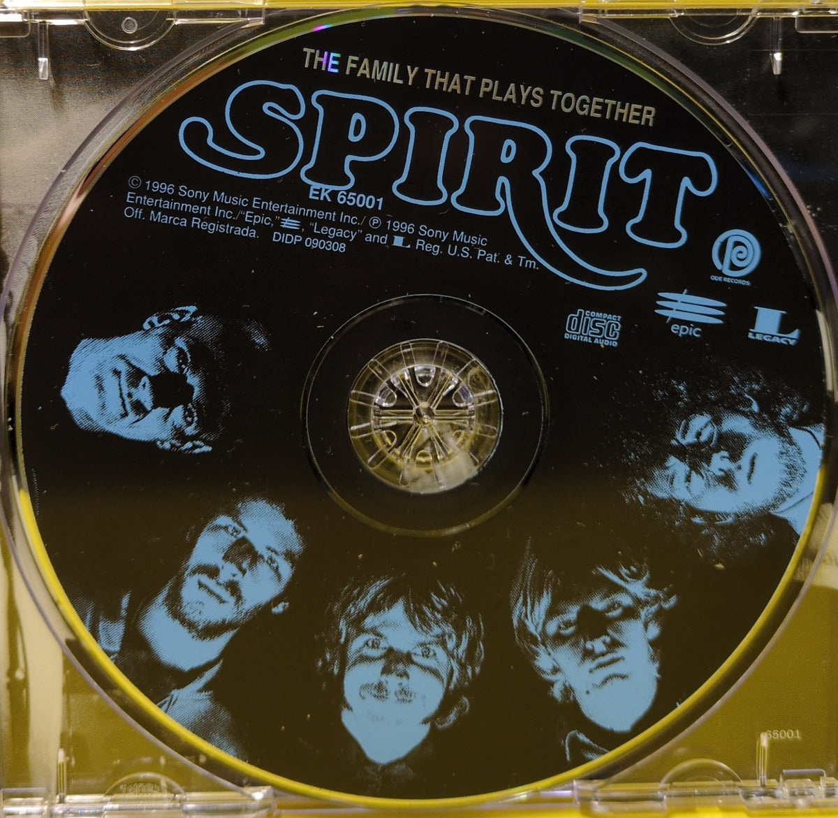 Spirit - The Family That Plays Together - 2008 - EK 65001 Used - EX - CDs
