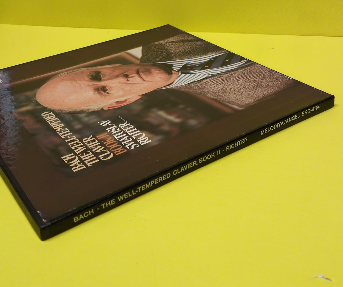 Bach, Sviatoslav Richter - The Well-Tempered Clavier, Book II - 1974 - SRC-4120 Used - VG++ - Vinyl - 3xLP Box Set