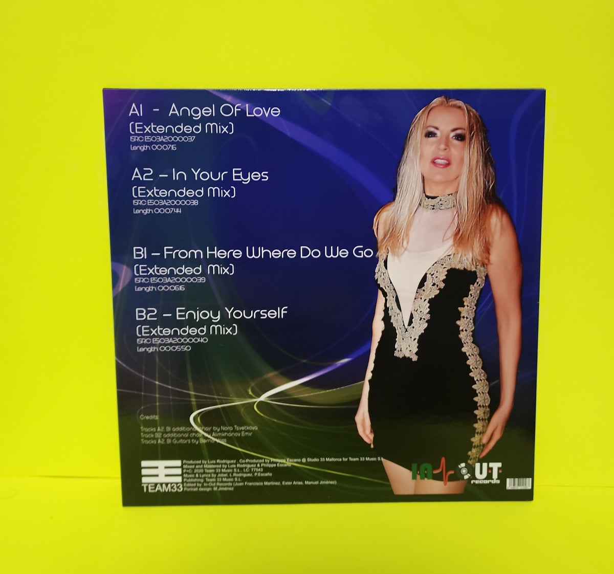 Lian Ross - 3L The Maxis (Spain Pink Promo) - 2020 - REF008 New - NM - Vinyl