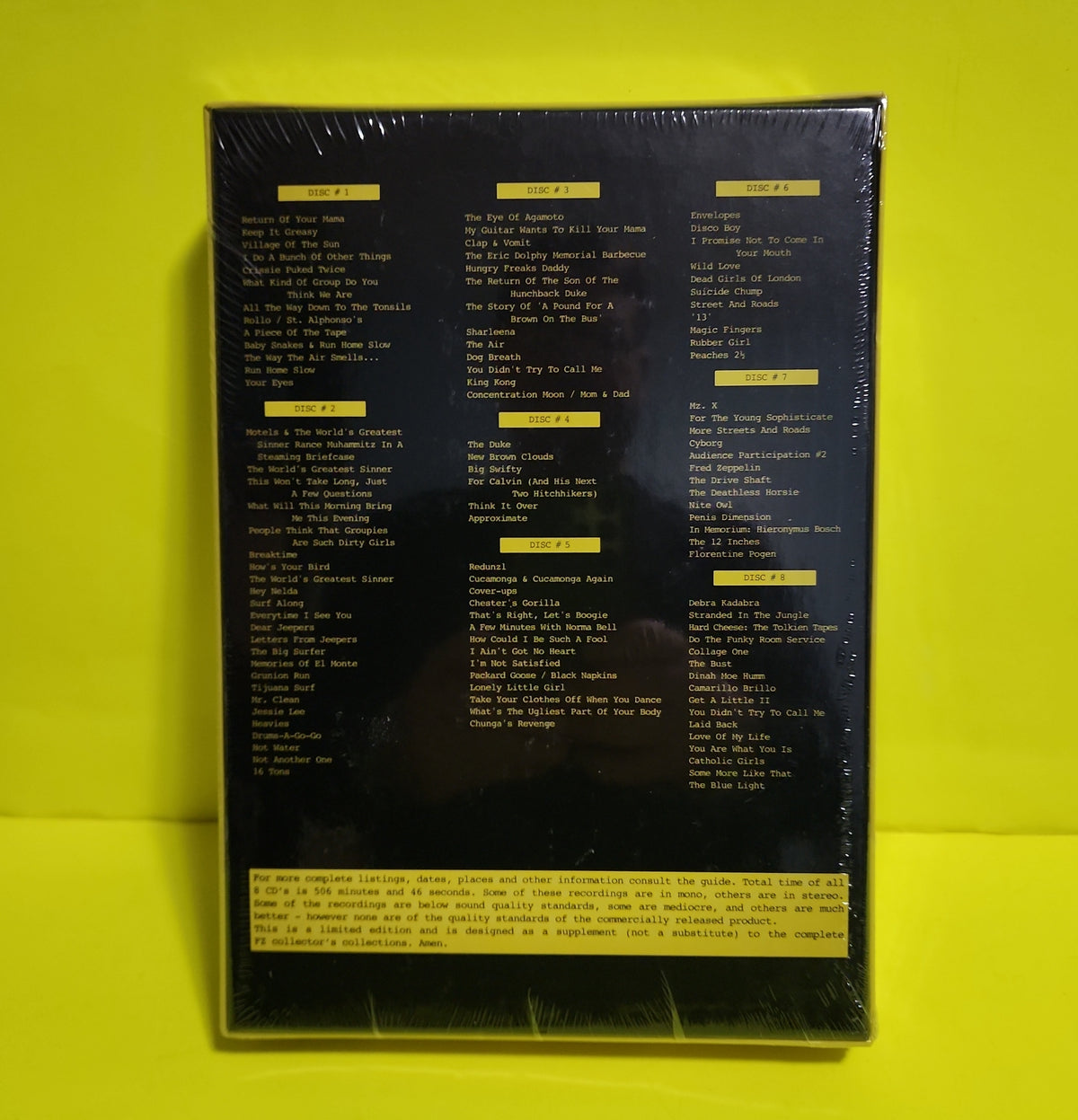 Frank Zappa - 20 Years of Frank Zappa Give Or Take A Year Or So - 2022 - MZ4801/12 New - Sealed - CDs