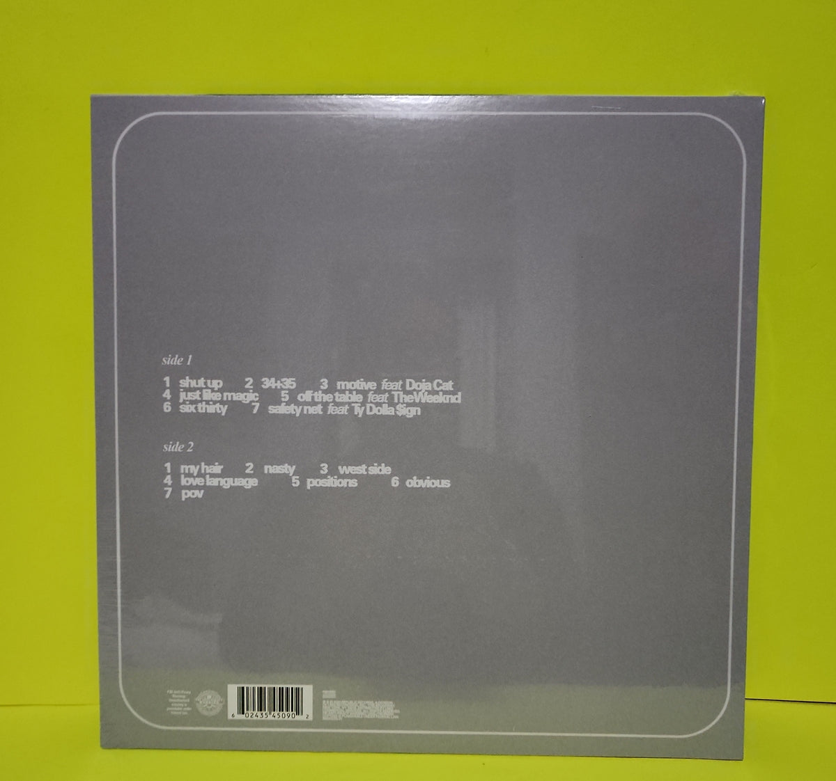 Ariana Grande - Positions - 2021 - B0033223-01 New - Sealed - Vinyl