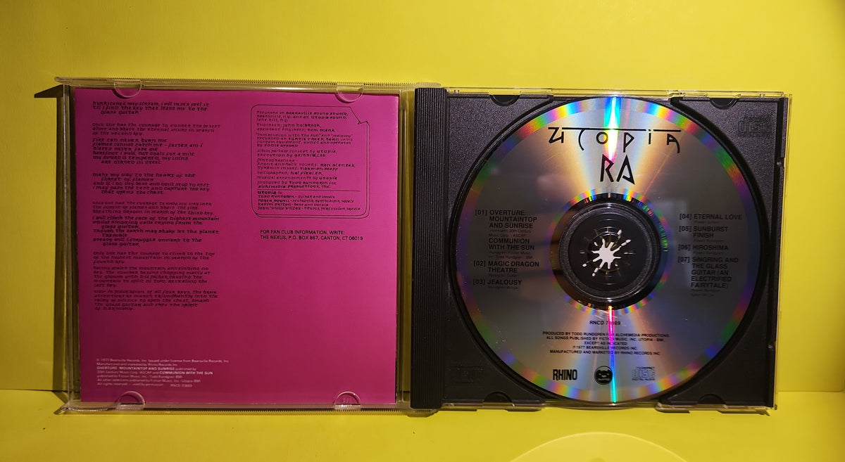 Utopia  - Ra - R2 70869 Used - EX - CDs