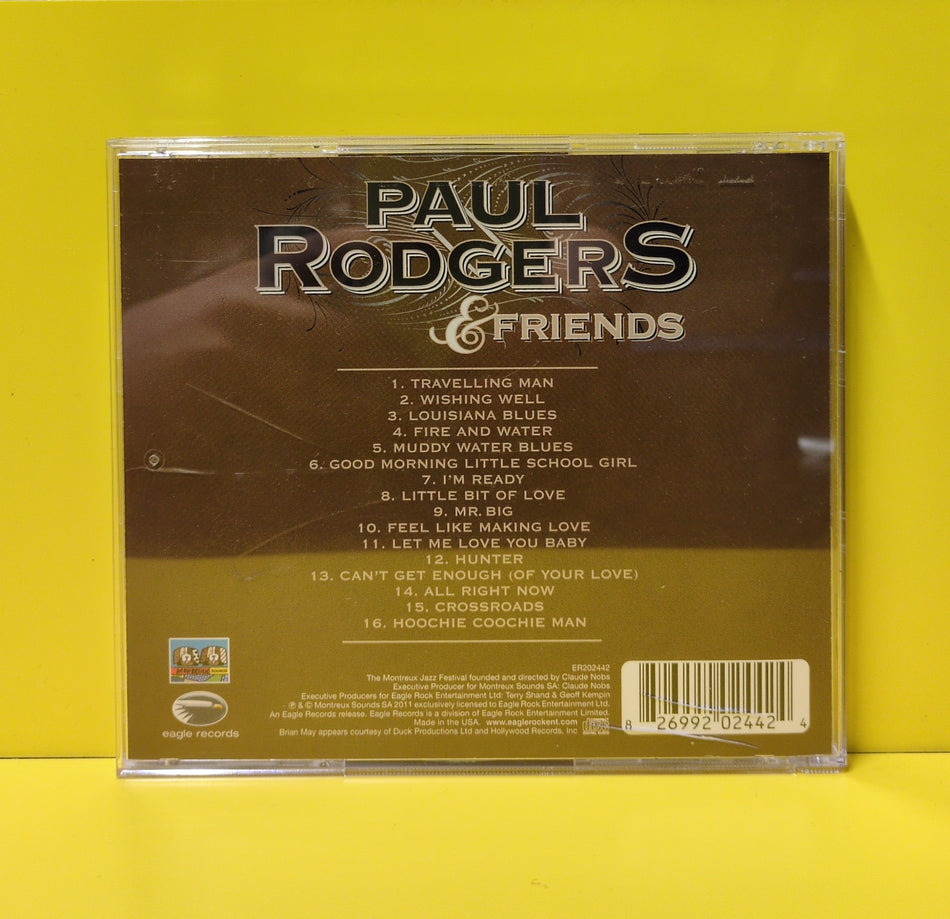 Paul Rodgers - Paul Rodgers & Friends - 2011 - ER202442 Used - EX - CDs