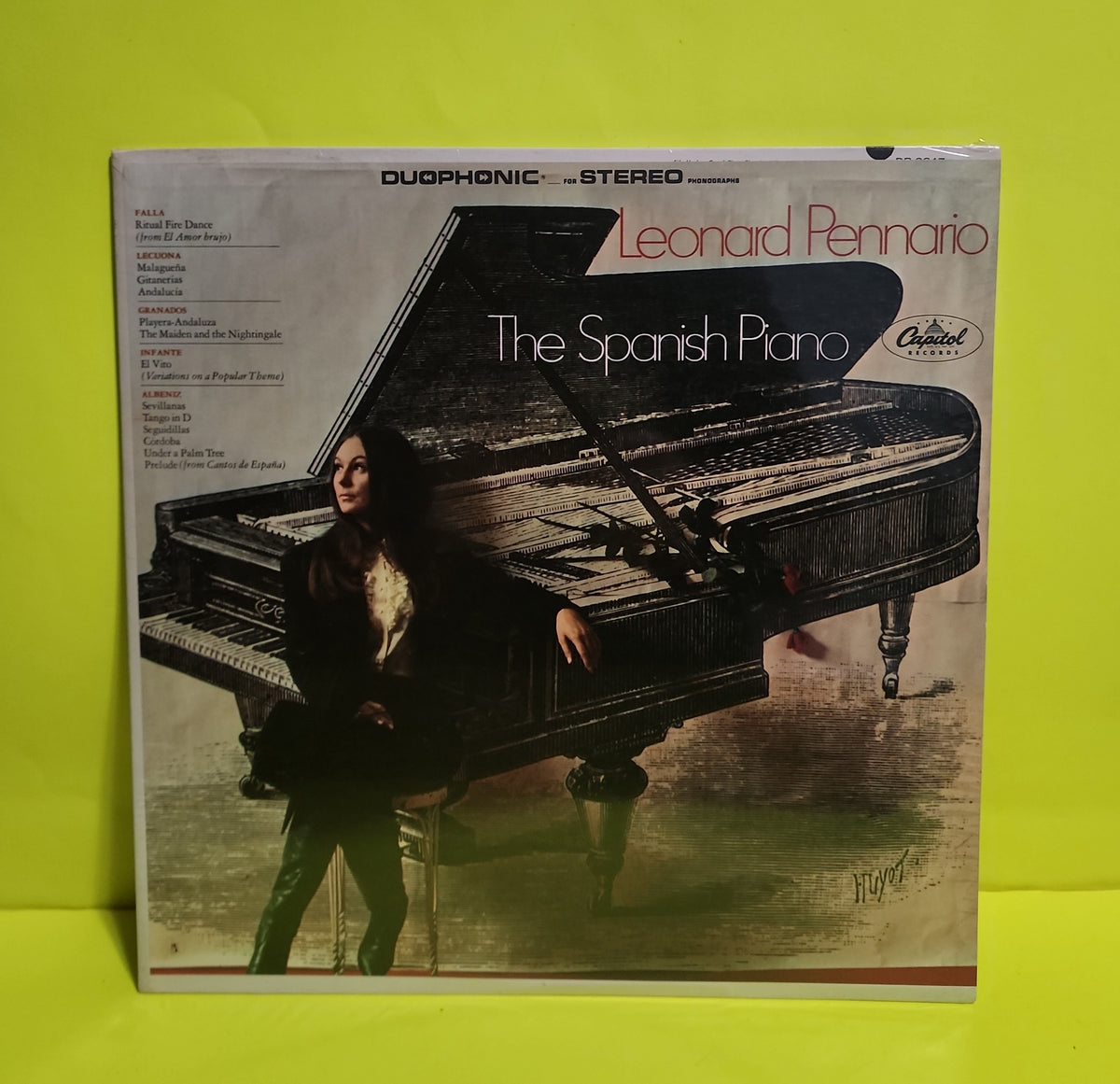 Leonard Pennario - The Spanish Piano  - DP-8647 New - Sealed - Vinyl