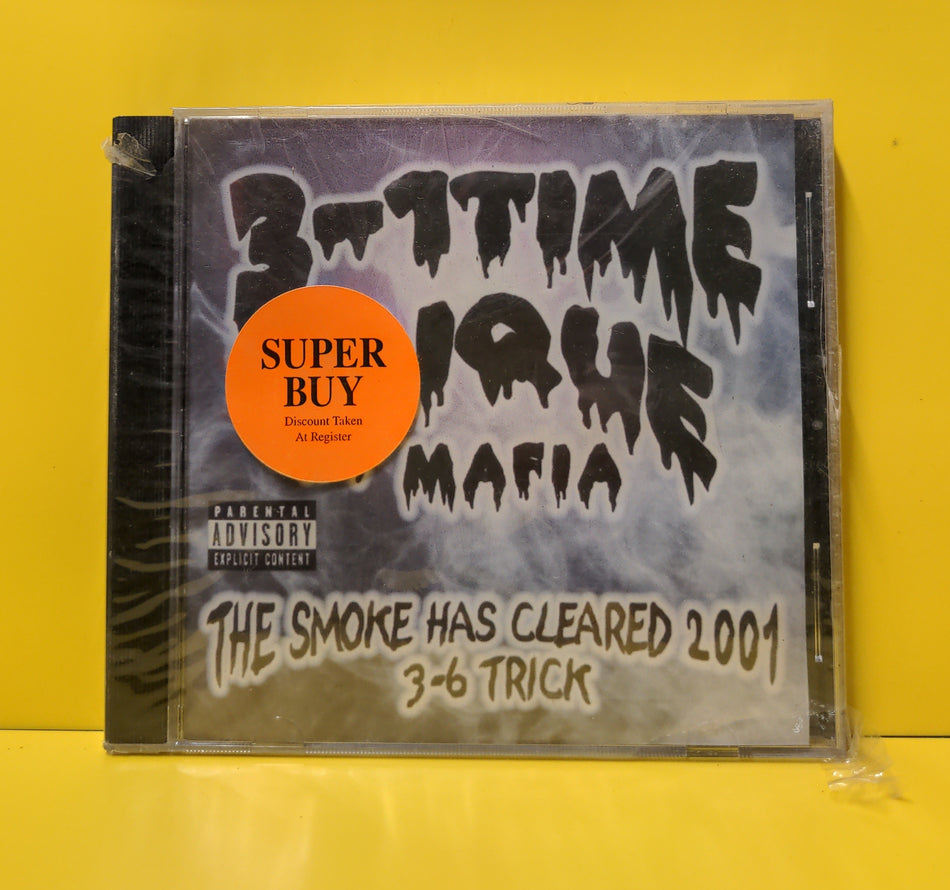 3-1Time Clique Mafia - The Smoke Has Cleared 2001 - 2000 - JVE4582 New - Sealed - CDs