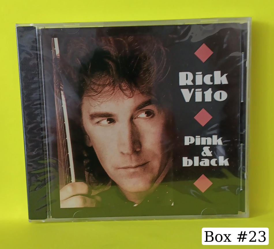 Rick Vito - Pink & Black - 1998 - 604302101122 New - Sealed - CDs