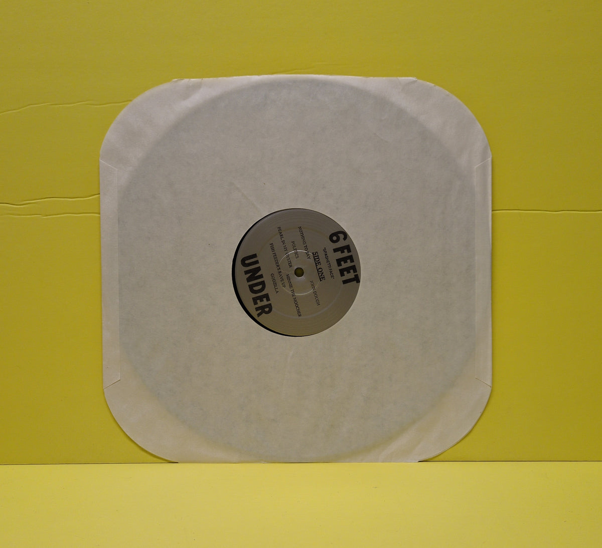 6 Feet Under - Spaghetti Face - 1989 - AN-828 Used - VG++ - Vinyl