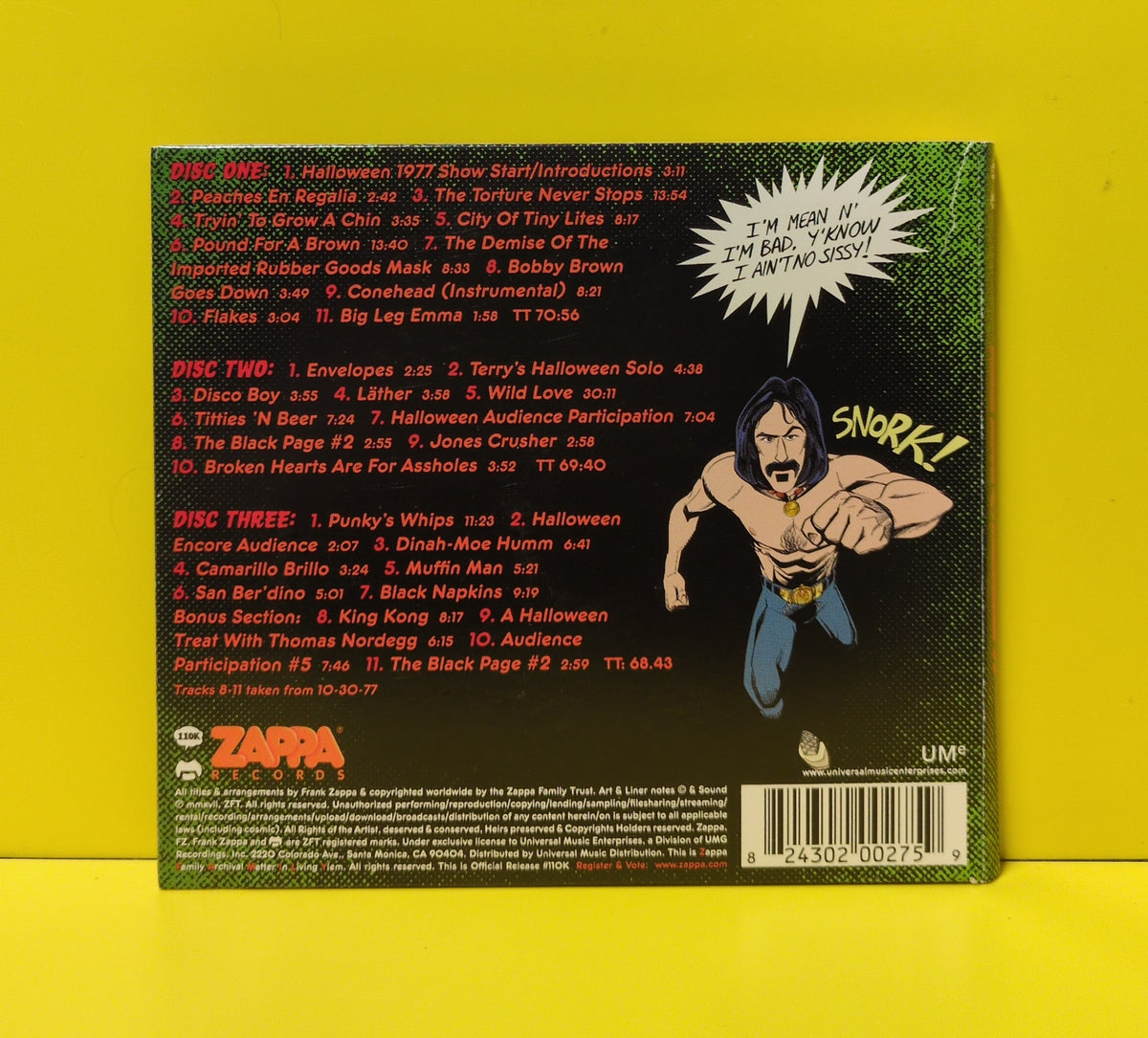 Frank Zappa - Halloween 77 - 2017 - ZR 20027K Used - EX - 3xCD