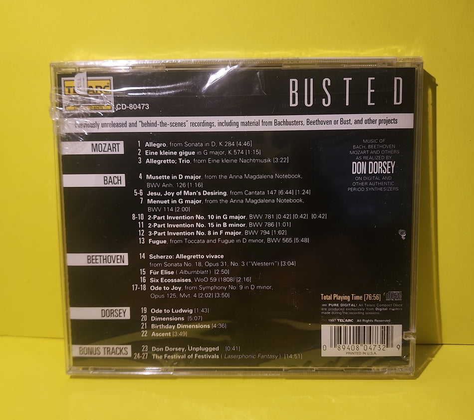 Don Dorsey - Busted - 1997 - CD-80473 New - Sealed - CDs