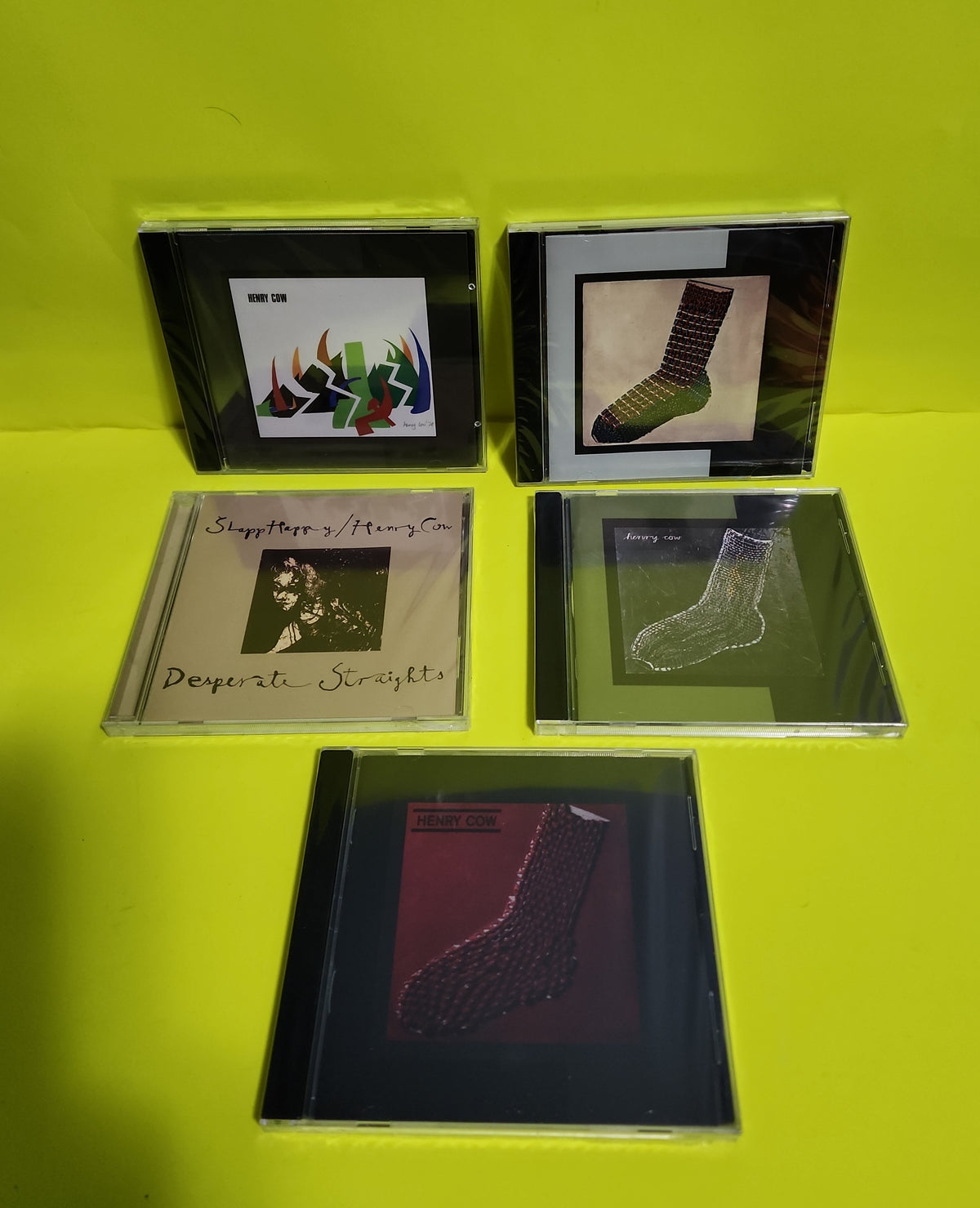 Henry Cow - Henry Cow The Studio: Volumes 1-5 - LC-02677 New - Sealed - CDs