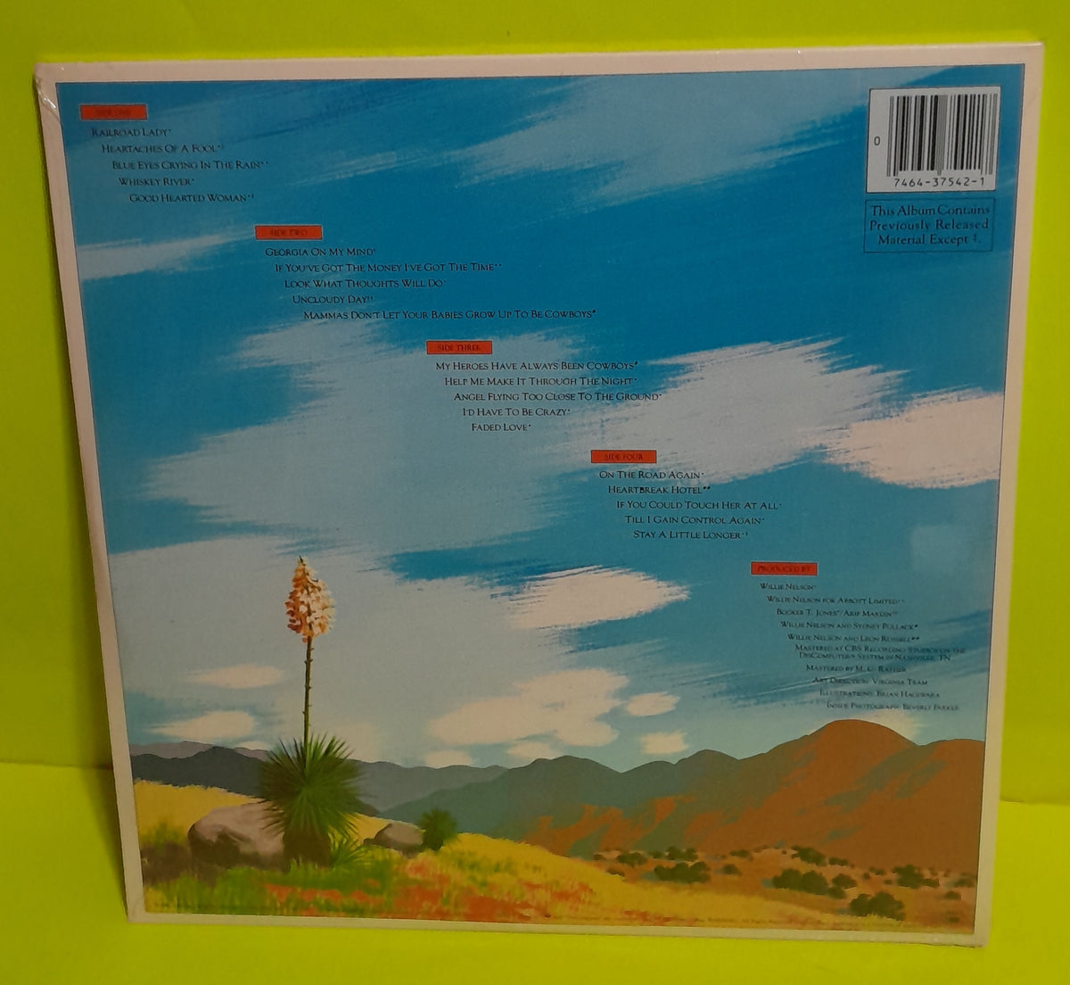 Willie Nelson - Greatest Hits (& Some That Will Be) - 1981 - KC2 37542 New - Sealed - Vinyl