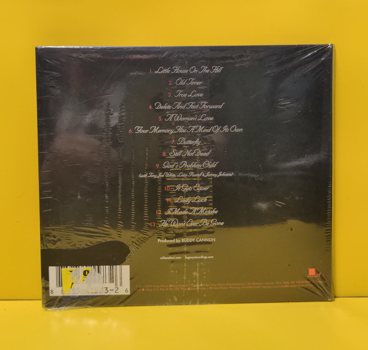 Willie Nelson - God's Problem Child - 2017 - 88985415732 New - Sealed - CDs