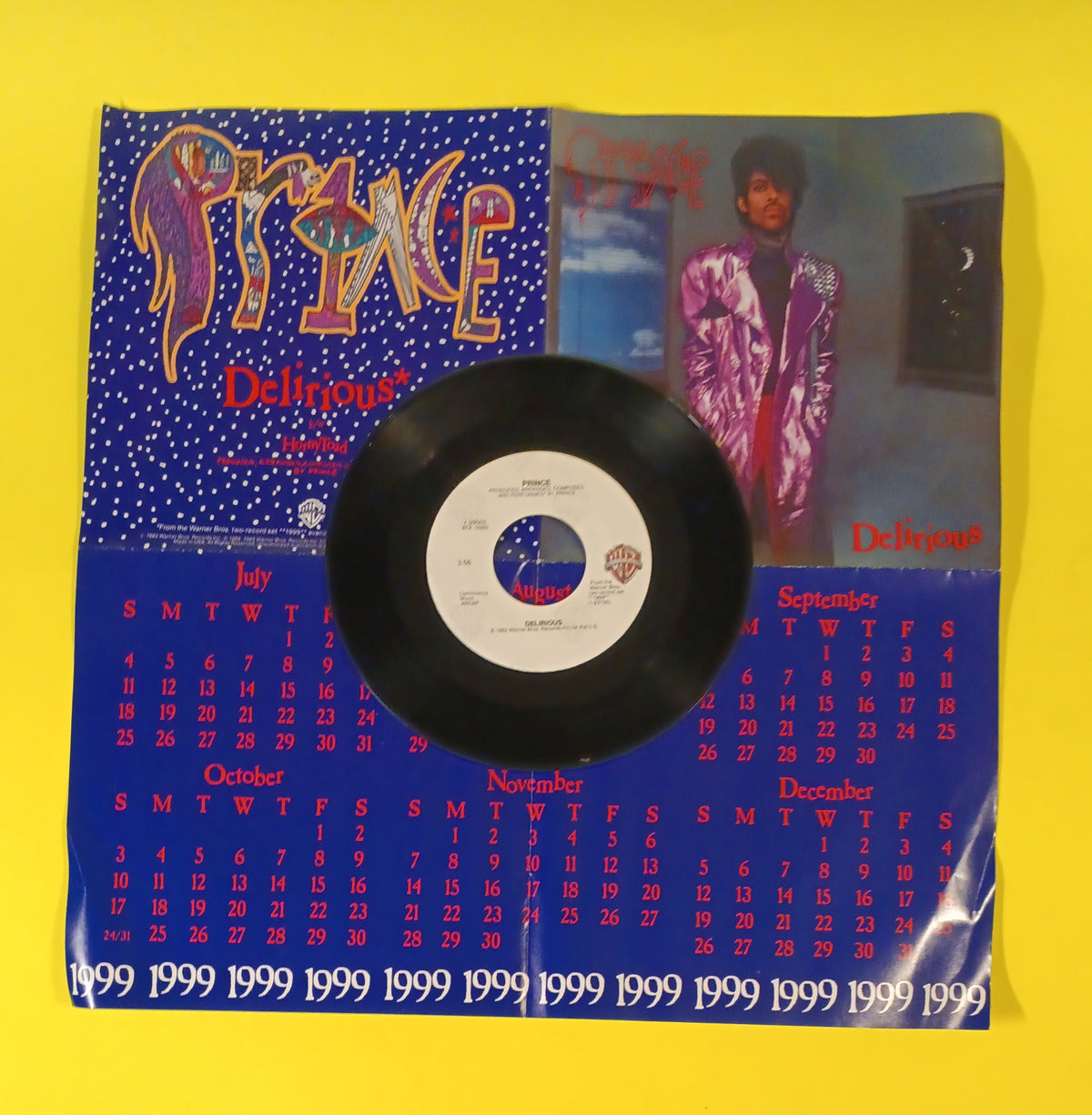Prince - Delirious / Horny Toad (7" w. Poster Sleeve) - 1983 - 9 29503-7 Used - EX - Vinyl