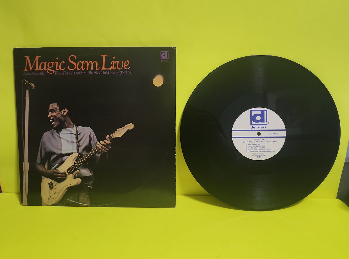 Magic Sam - Magic Sam Live - 1981 - DL-645/646 Used - VG++ - Vinyl