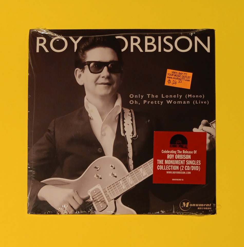 Roy Orbison - Only The Lonely (Mono) / Oh, Pretty Woman (Live) - 2011 - 88697861987-SV New - Sealed - 7" RSD Vinyl