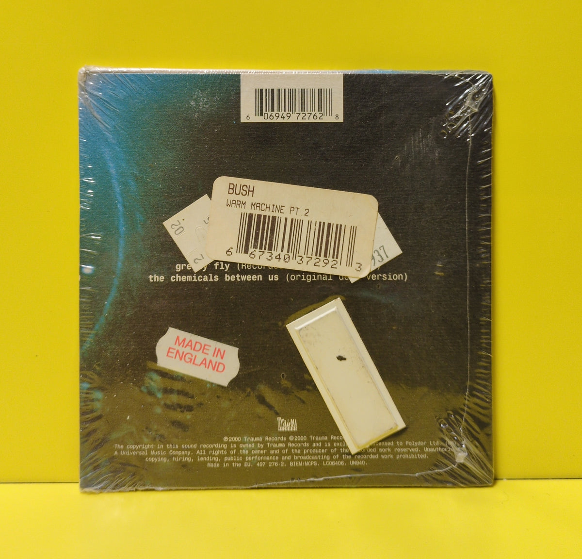 Bush - Warm Machine - 2000 - 497 276-2 New - Sealed - CDs