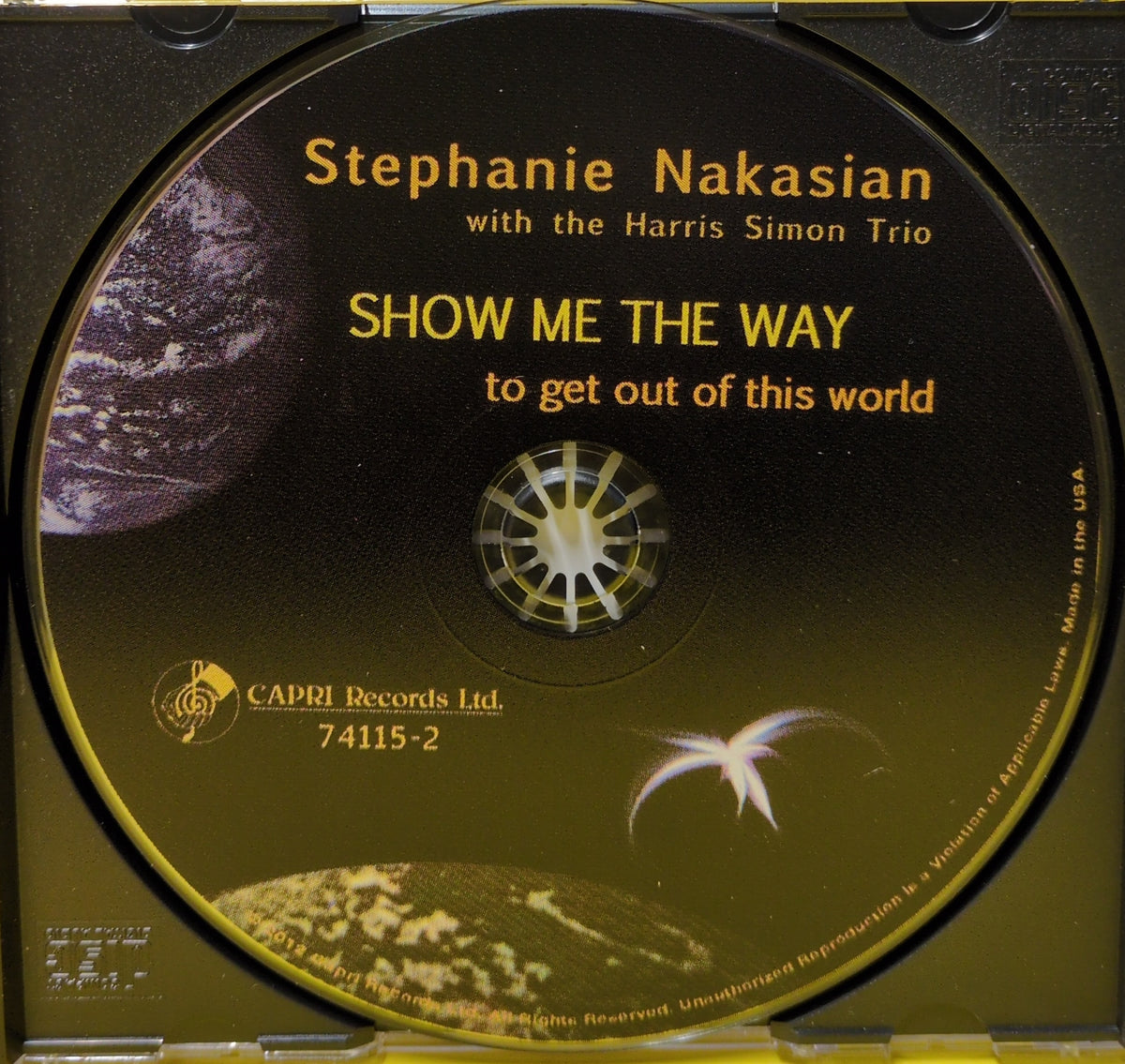 Stephanie Nakasian - Show Me The Way - 2012 - 74115-2 Used - EX - CDs