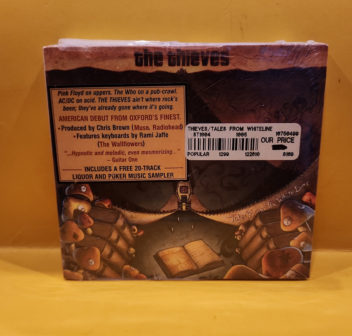 The Thieves - Tales From The White Line - 2005 - 6011-2 New - Sealed - CDs