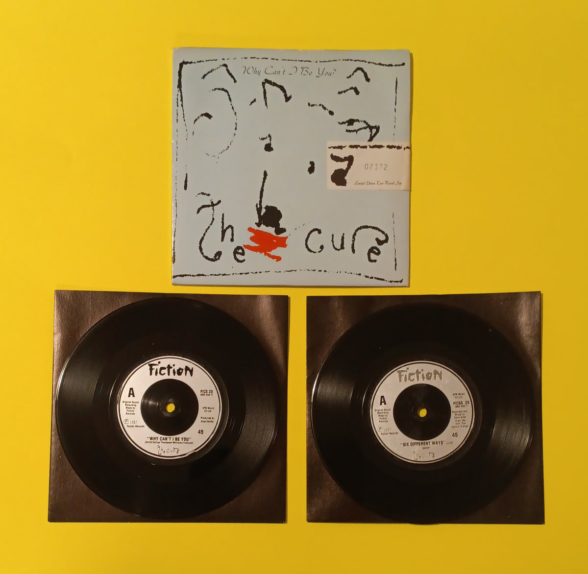 The Cure - Why Can't I Be You? 2x7" - 1987 - Fics G 25 Used - EX - Vinyl