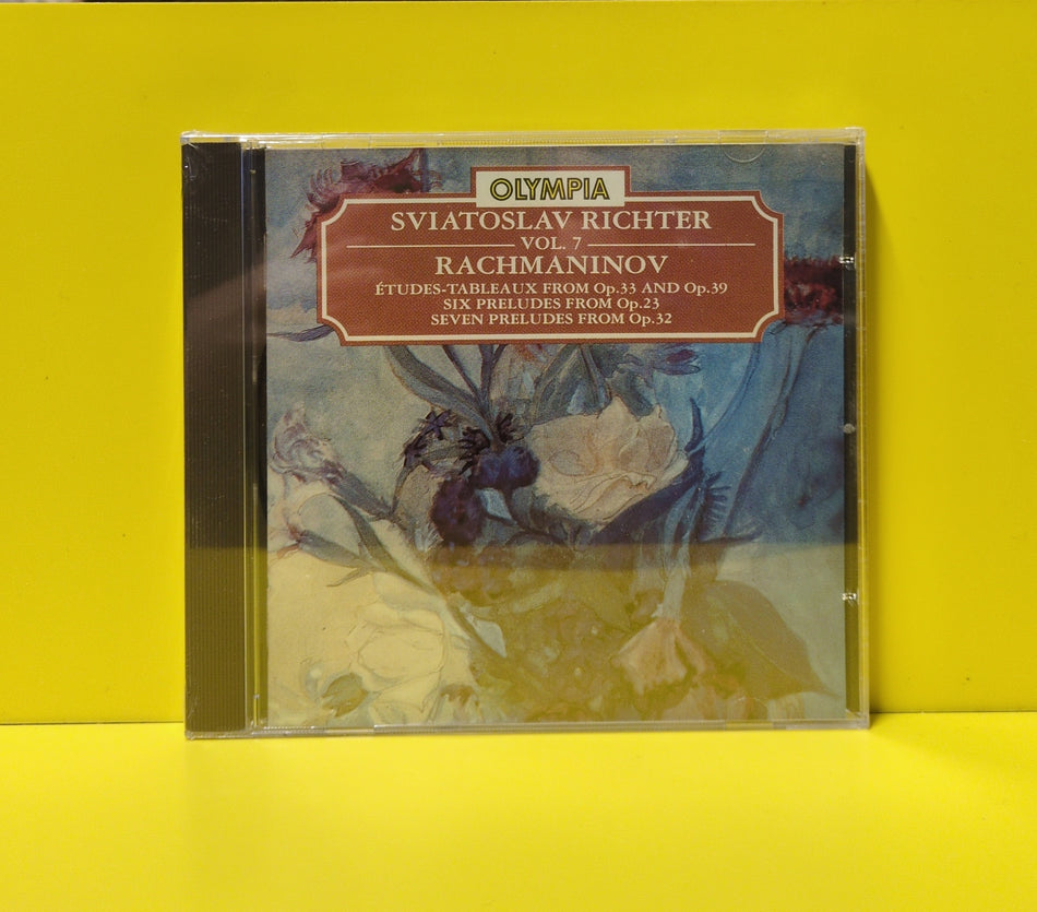 Rachmaninov, Sviatoslav Richter - Vol. 7: Etudes-Tableaux From OP. 33 & 39 • Six Preludes From Op. 23 • Seven Preludes From Op. 32 - OCD 337 New - Sealed - CDs