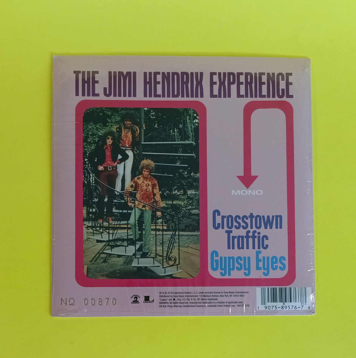 The Jimi Hendrix Experience - Burning Of The Midnight Lamp (RSD 7") - 2018 - 19075895767 New - Sealed - Vinyl
