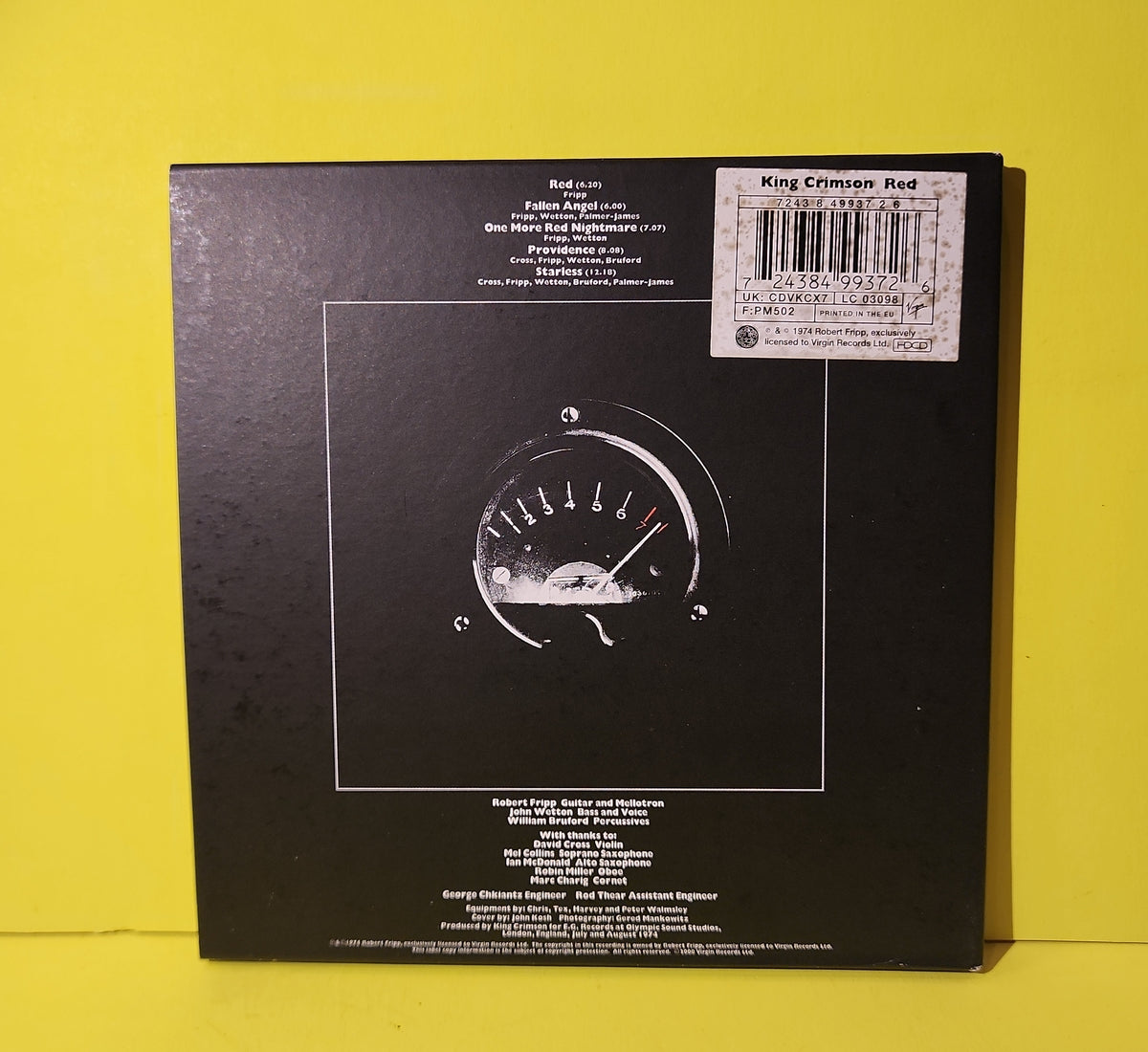 King Crimson - Red - 2000 - CDVKCX7 Used - EX - CDs