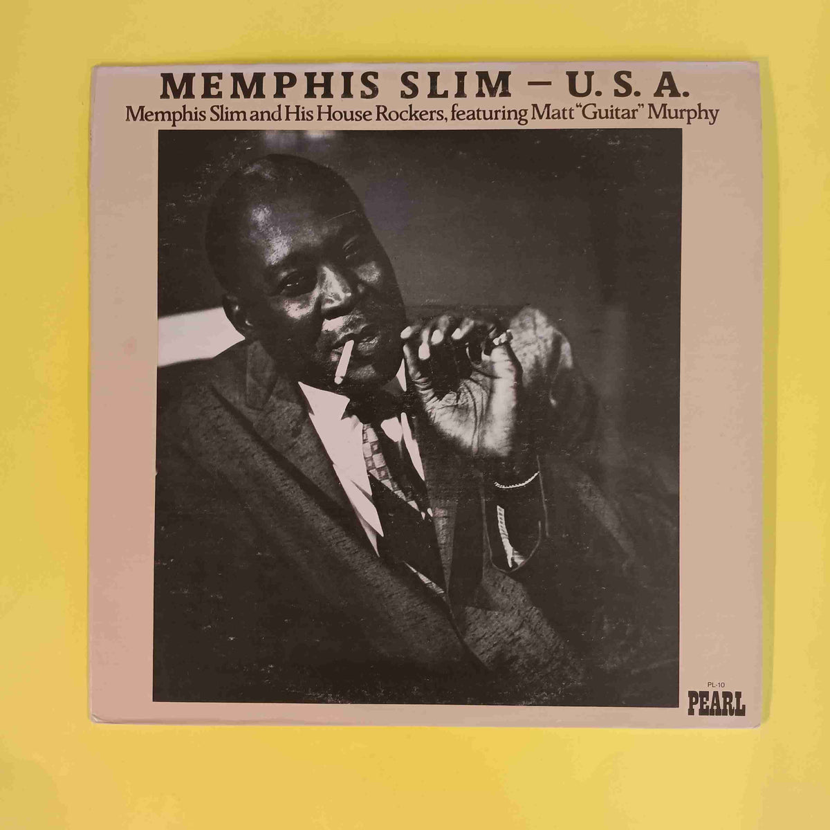 Memphis Slim & His House Rockers ft Matt Guitar Murphy - U.S.A. / OG - 1978 - PL-10 Used - EX - Vinyl
