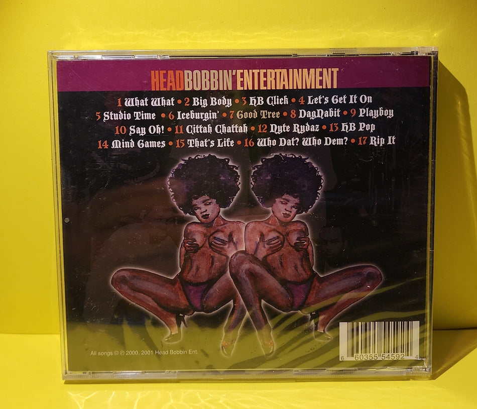 Various - Head Bobbin' Entertainment Compilation - 2001 - HBE5459 New - Sealed - CDs