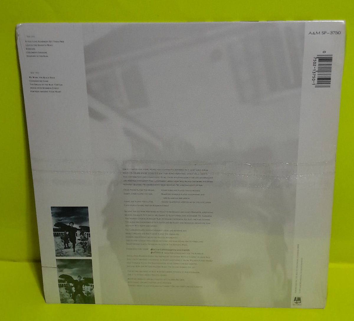 Sting - The Dream Of The Blue Turtles - 1985 - SP-3750 New - Sealed - Vinyl