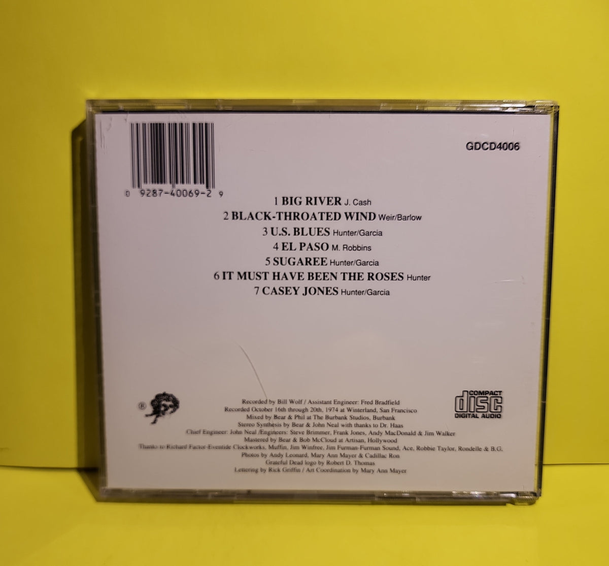 Grateful Dead - Steal Your Face Vol.2 - GDCD4006 Used - NM - CDs