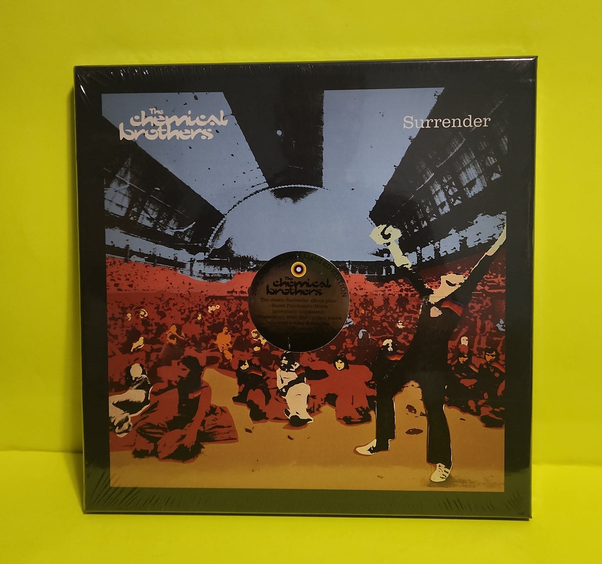 The Chemical Brothers - Surrender 3 CDs + DVD Box Set  - 2019 - New - Sealed - CDs