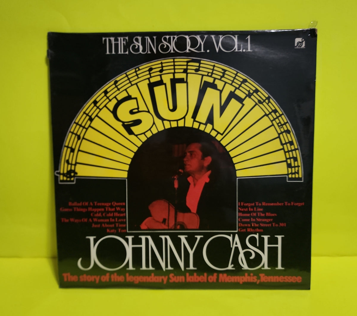 Johnny Cash - The Sun Story Vol. 1 - 1977 - 9330-901 New - Sealed - Vinyl