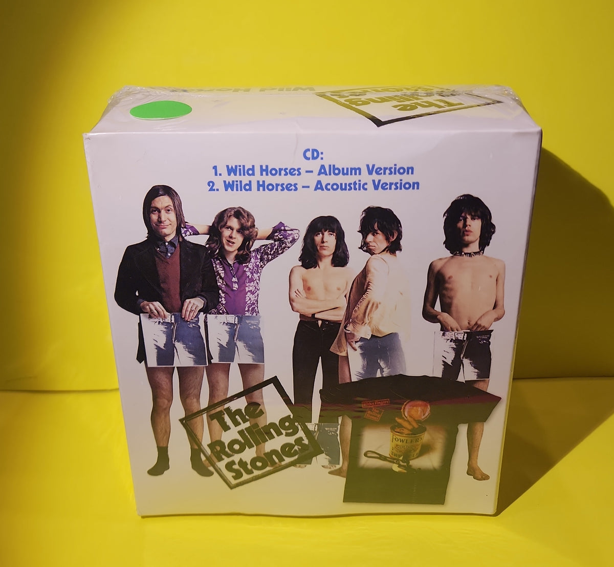 The Rolling Stones - Wild Horses CD Single + T-Shirt - 2015 - 4730721 New - Sealed - CDs