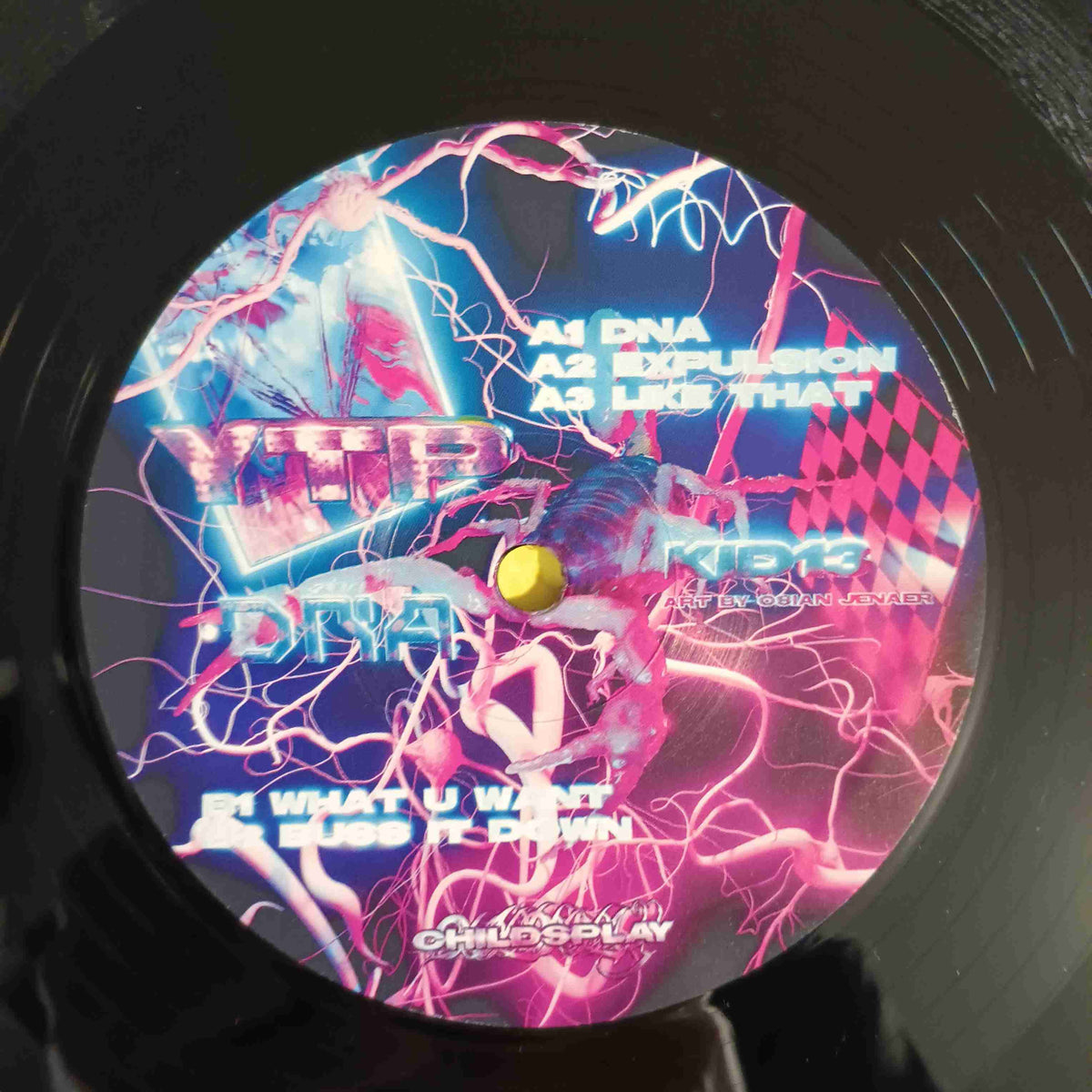 YTP - DNA (UK EP) - 2022 - KID13 Used - VG++ - Vinyl