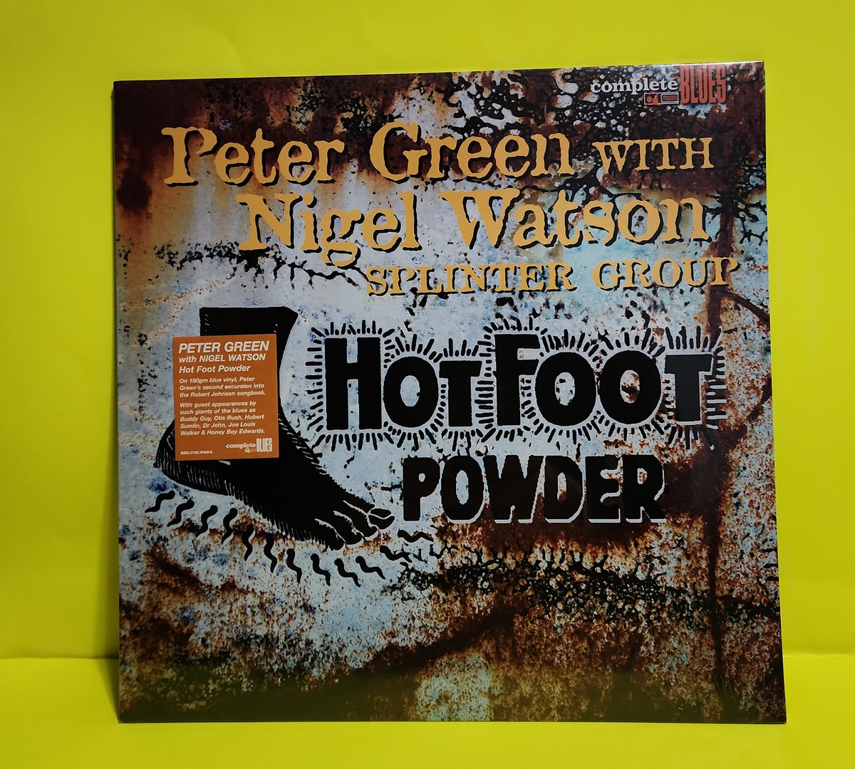 Peter Green (2) With Nigel Watson, Splinter Group - Hot Foot Powder - 2013 - SBLUELP054 New - Sealed - Vinyl