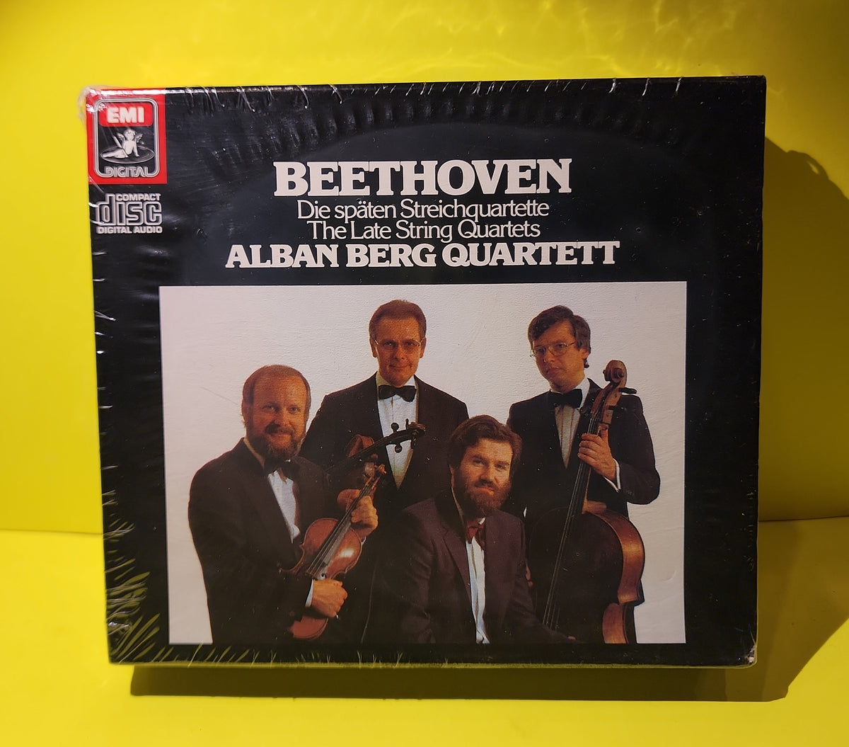 Beethoven, Alban Berg Quartet  - Die Spaton Syreichqurtette = The Late String Quartets - 1983 - CDS 7 47135 8 New - Sealed - CDs