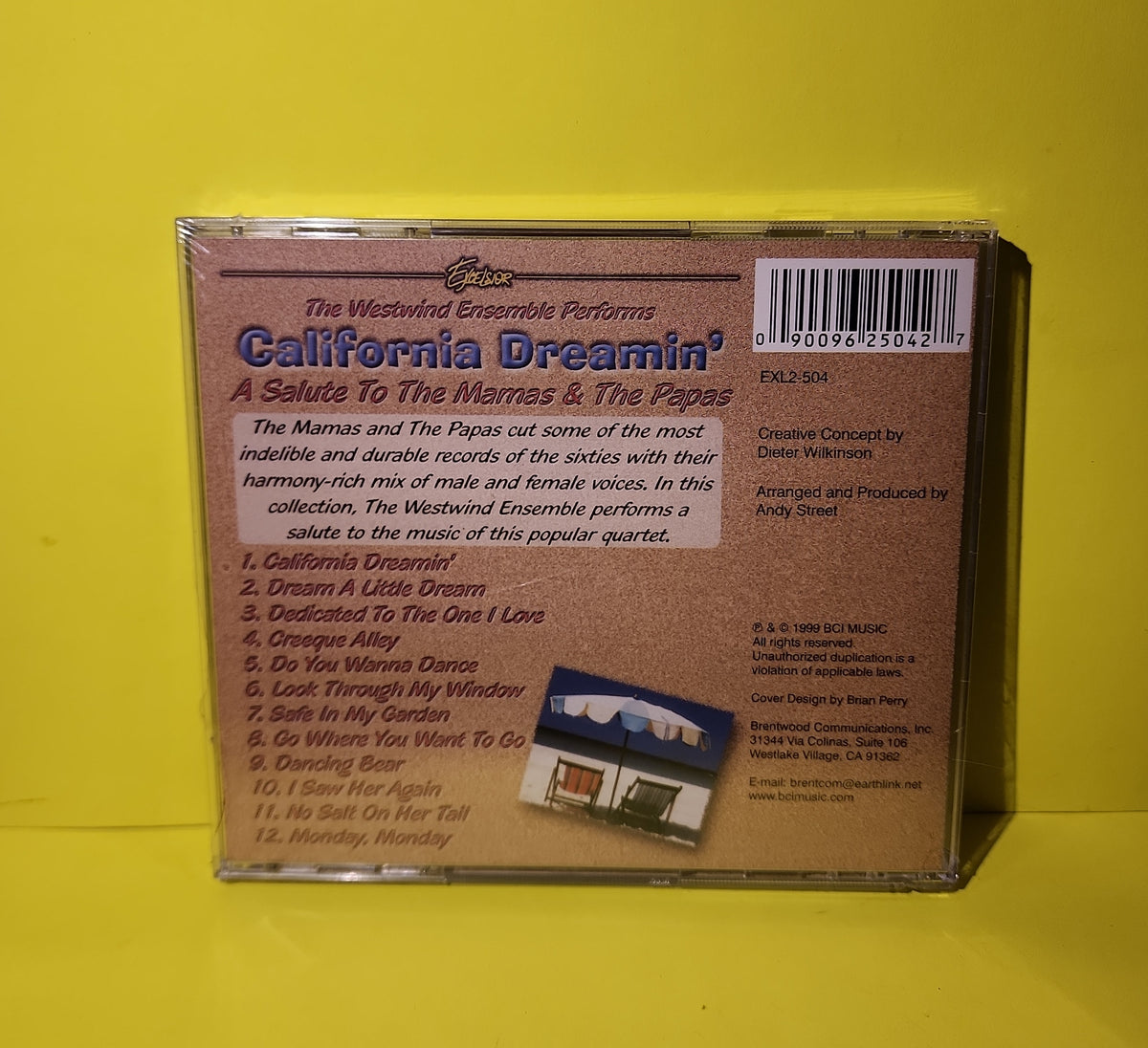 Various  - California Dreamin' - 1999 - EXL2-504 New - Sealed - CDs